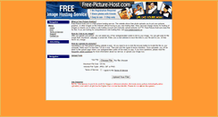 Desktop Screenshot of free-picture-host.com